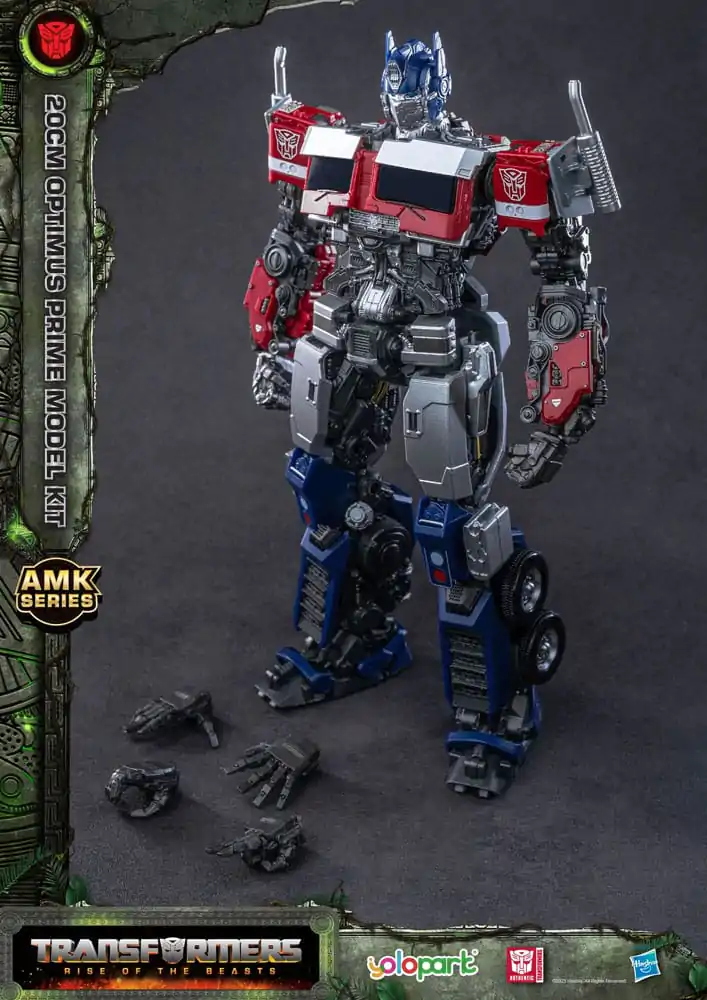 Transformers: Rise of the Beasts AMK Series plastični model komplet Optimus Prime 20 cm fotografija proizvoda