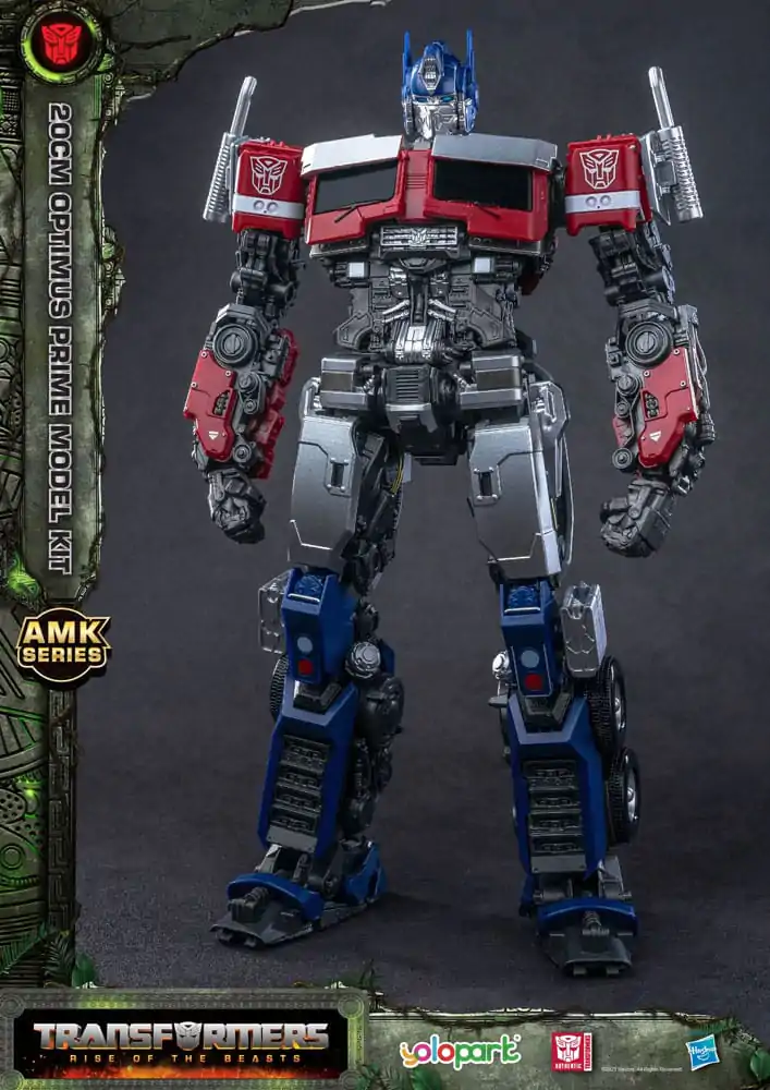 Transformers: Rise of the Beasts AMK Series plastični model komplet Optimus Prime 20 cm fotografija proizvoda