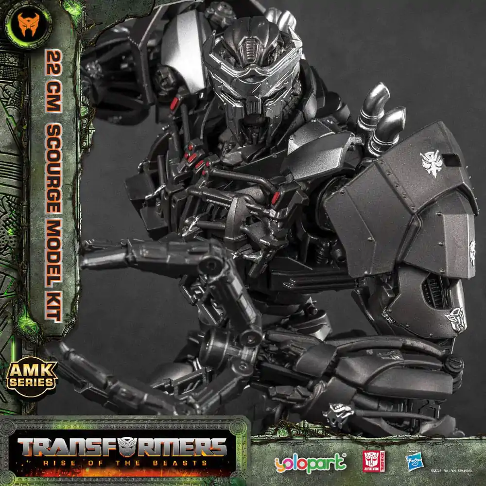 Transformers: Rise of the Beasts AMK Series plastični model komplet Scourge 22 cm fotografija proizvoda