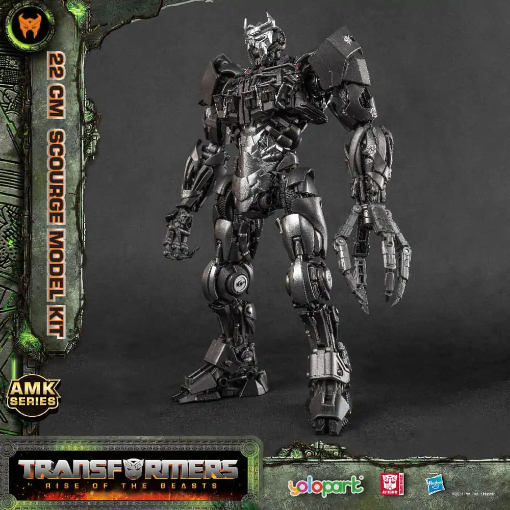 Transformers: Rise of the Beasts AMK Series plastični model komplet Scourge 22 cm fotografija proizvoda