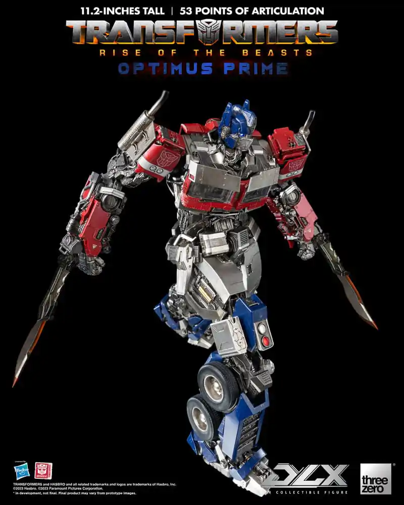 Transformers: Rise of the Beasts DLX akcijska figura 1/6 Optimus Prime 28 cm fotografija proizvoda