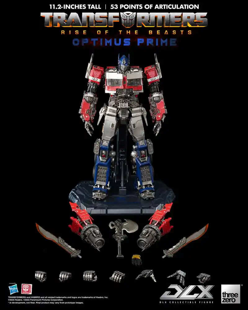Transformers: Rise of the Beasts DLX akcijska figura 1/6 Optimus Prime 28 cm fotografija proizvoda