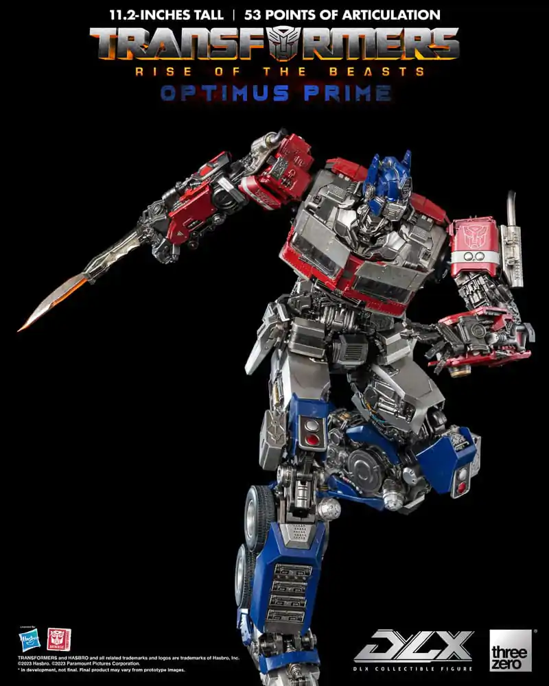 Transformers: Rise of the Beasts DLX akcijska figura 1/6 Optimus Prime 28 cm fotografija proizvoda