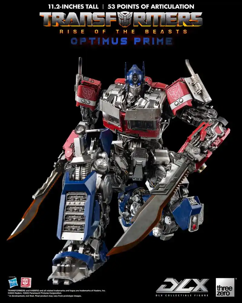 Transformers: Rise of the Beasts DLX akcijska figura 1/6 Optimus Prime 28 cm fotografija proizvoda