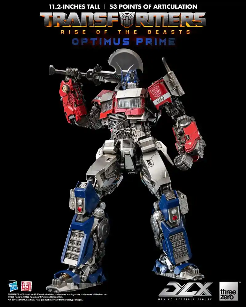 Transformers: Rise of the Beasts DLX akcijska figura 1/6 Optimus Prime 28 cm fotografija proizvoda
