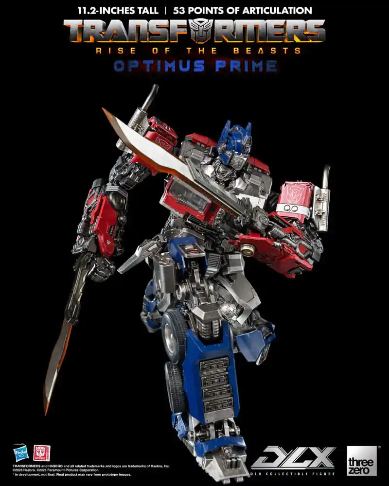 Transformers: Rise of the Beasts DLX akcijska figura 1/6 Optimus Prime 28 cm fotografija proizvoda
