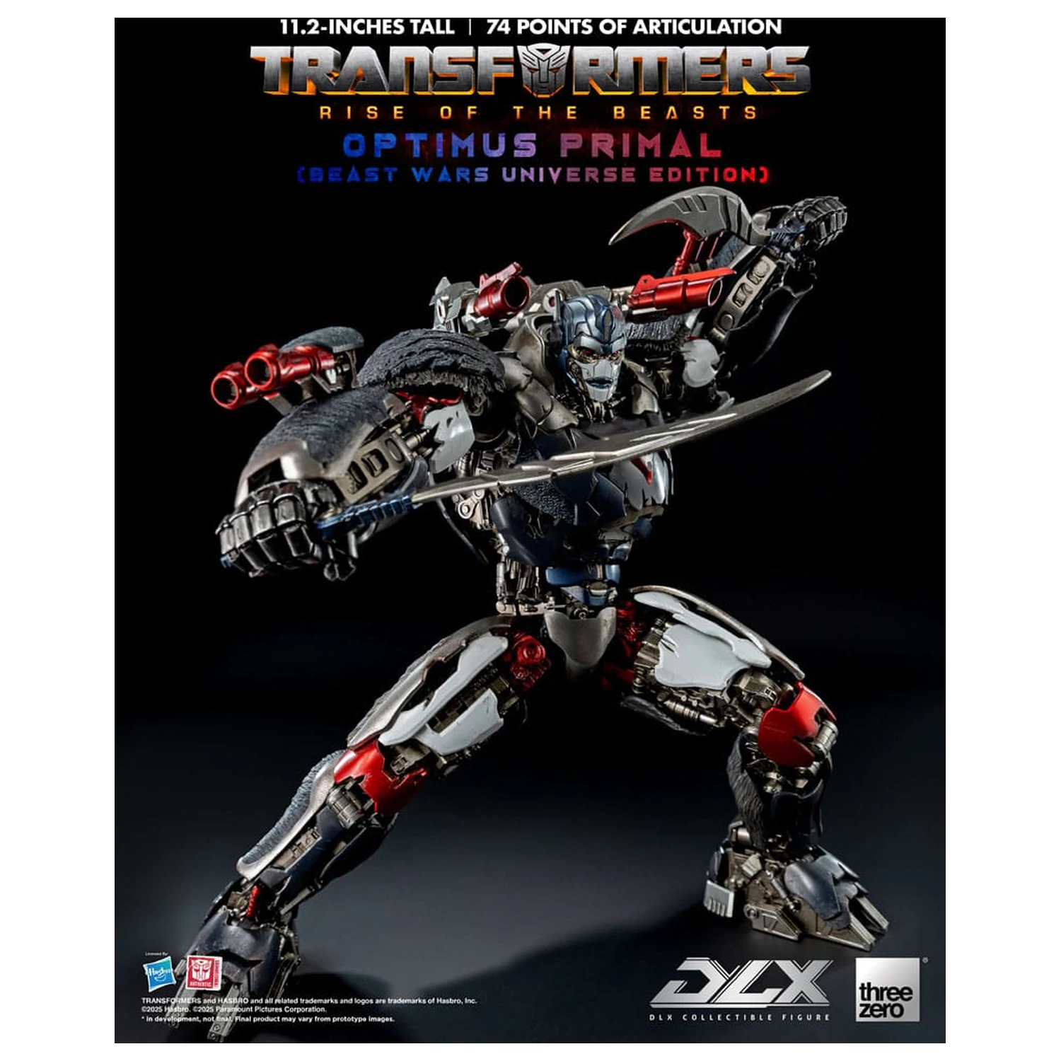 Transformers: Rise of the Beasts DLX Akcijska figura Optimus Primal (Beast Wars Universe Edition) 29 cm fotografija proizvoda