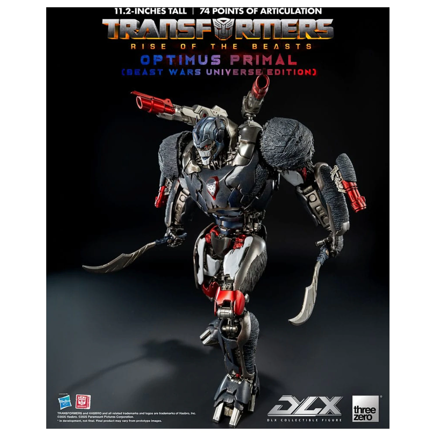 Transformers: Rise of the Beasts DLX Akcijska figura Optimus Primal (Beast Wars Universe Edition) 29 cm fotografija proizvoda
