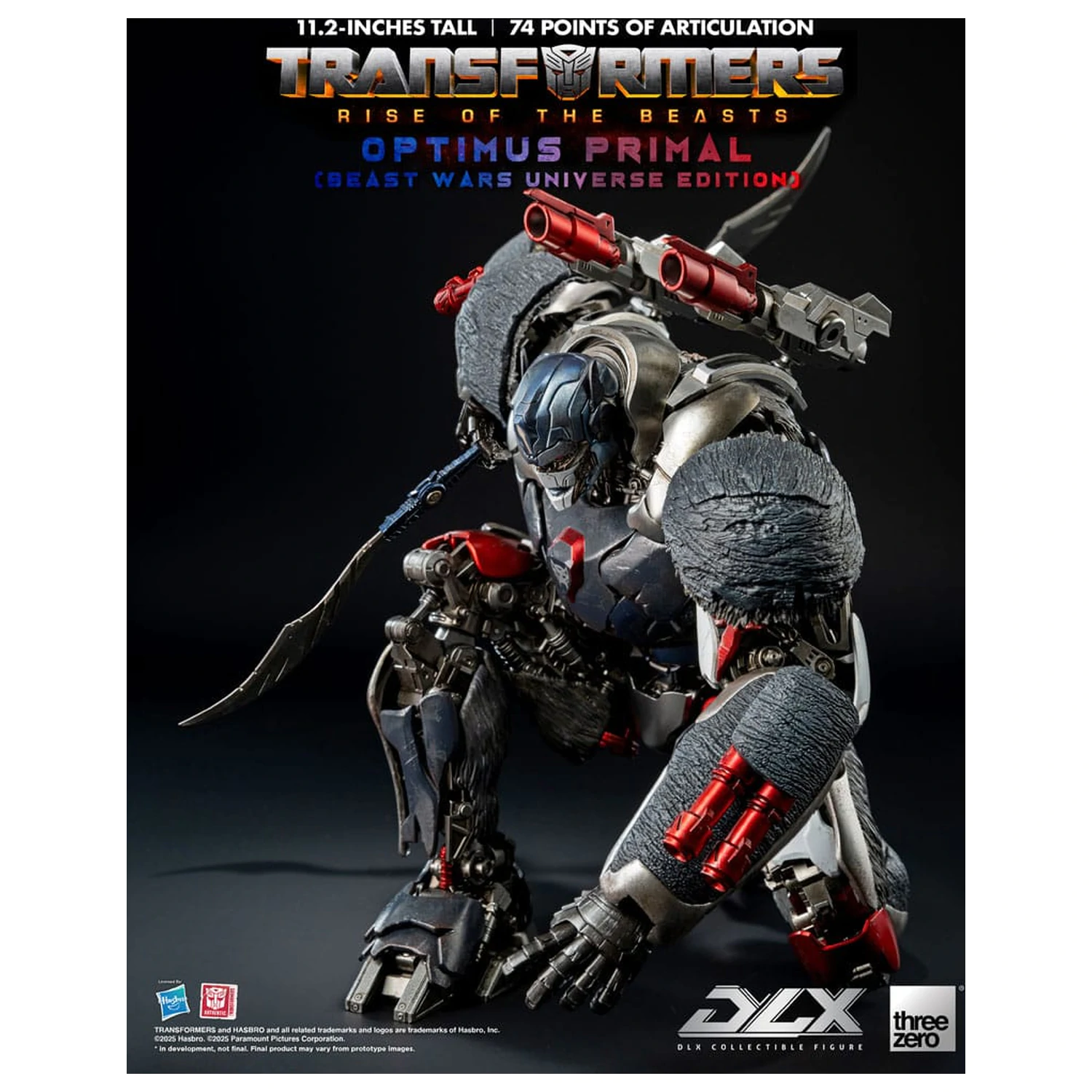Transformers: Rise of the Beasts DLX Akcijska figura Optimus Primal (Beast Wars Universe Edition) 29 cm fotografija proizvoda