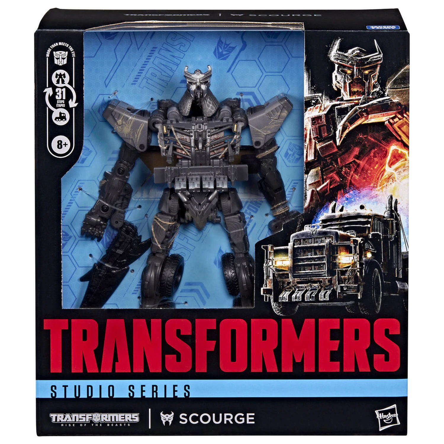 Transformers Rise Of The Beasts - Transformers Studio Series Scourge figura 21.5 cm fotografija proizvoda
