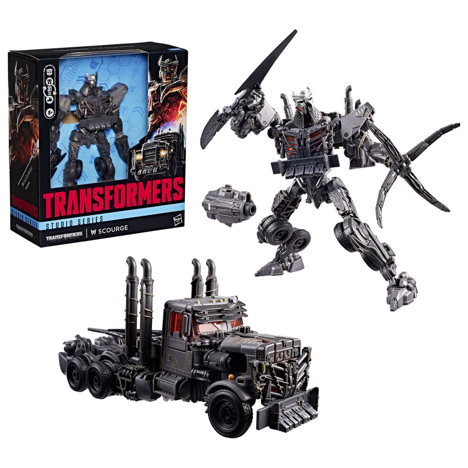 Transformers Rise Of The Beasts - Transformers Studio Series Scourge figura 21.5 cm fotografija proizvoda