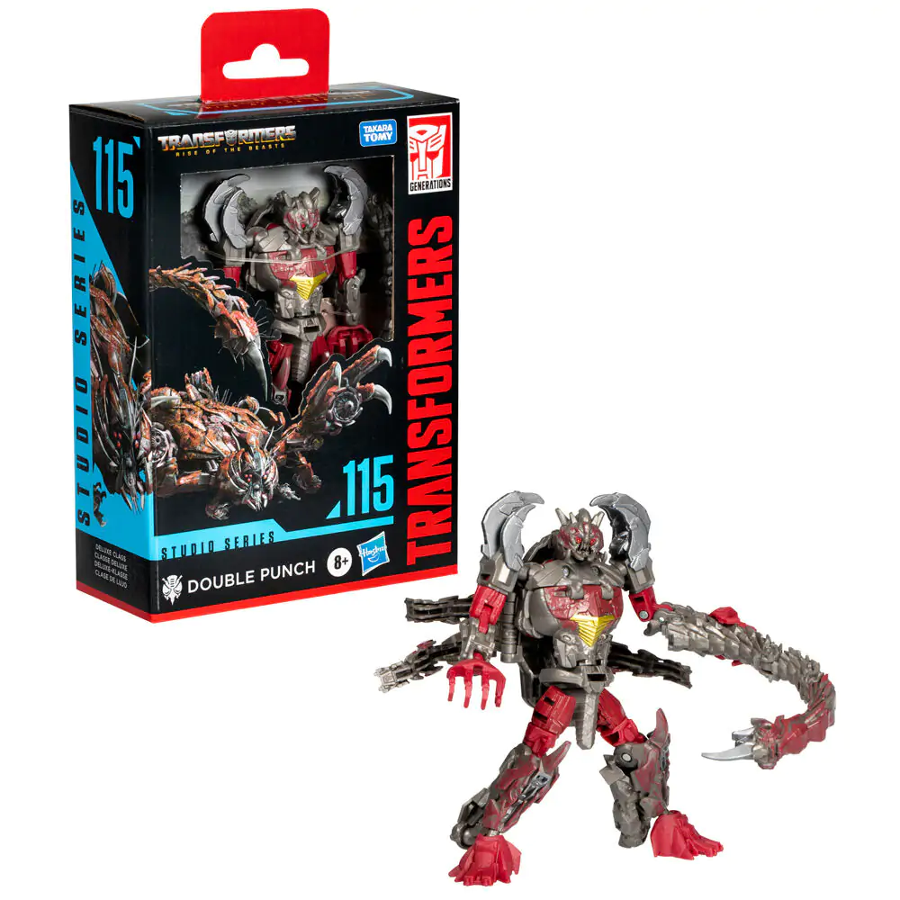 Transformers Rise of the Beats Studio Series Double Punch figura 11 cm fotografija proizvoda