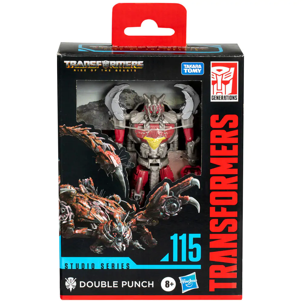 Transformers Rise of the Beats Studio Series Double Punch figura 11 cm fotografija proizvoda