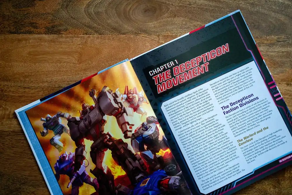Transformers RPG knjiga Decepticon Directive Sourcebook *Engleska verzija* fotografija proizvoda