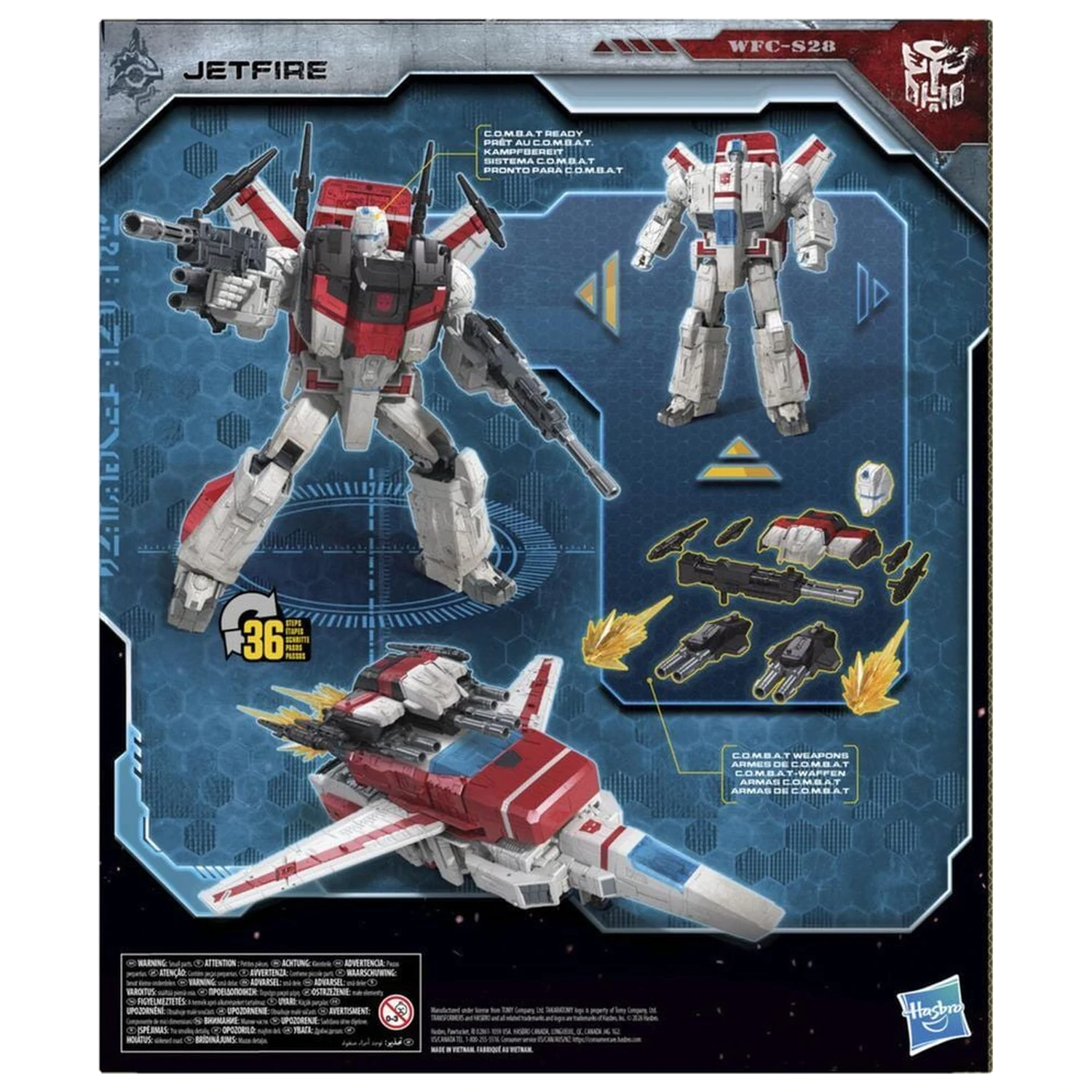 Transformers Siege War for Cybertron Jetfire figura 28 cm fotografija proizvoda