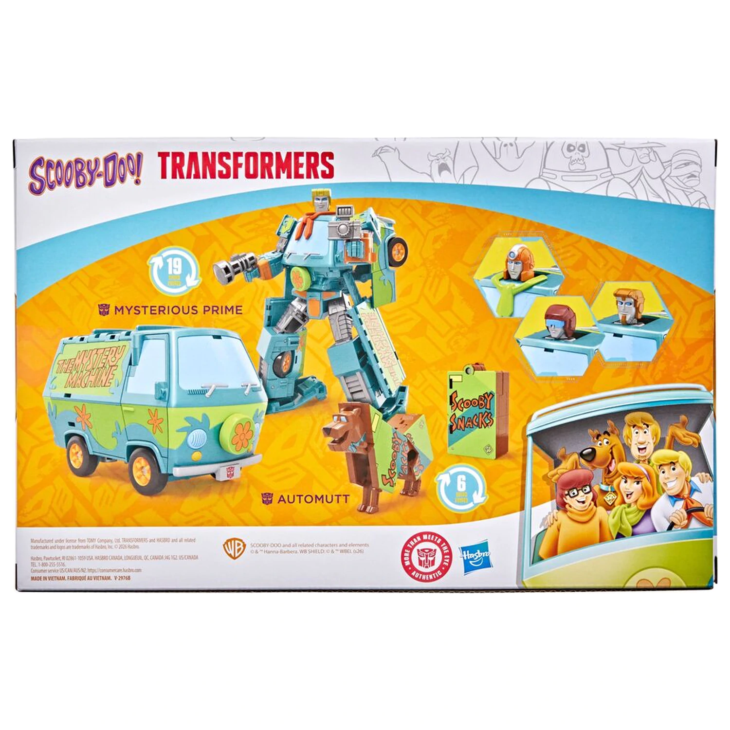 Transformers Sooby Doo set figura 15cm fotografija proizvoda