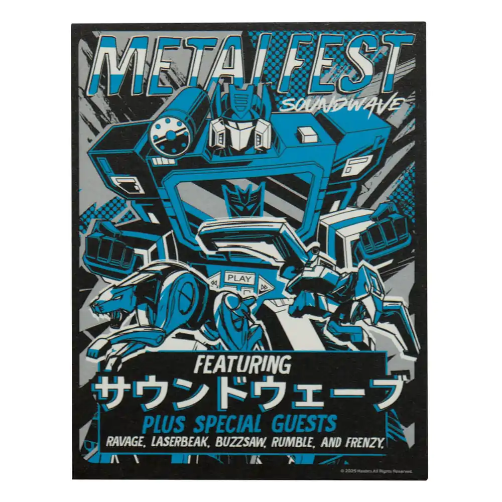 Transformers Replika Soundwave Kazeta Ograničeno izdanje fotografija proizvoda