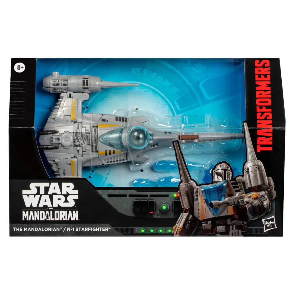 Transformers Star Wars The Mandalorian N-1 Starfighter figura 19 cm fotografija proizvoda