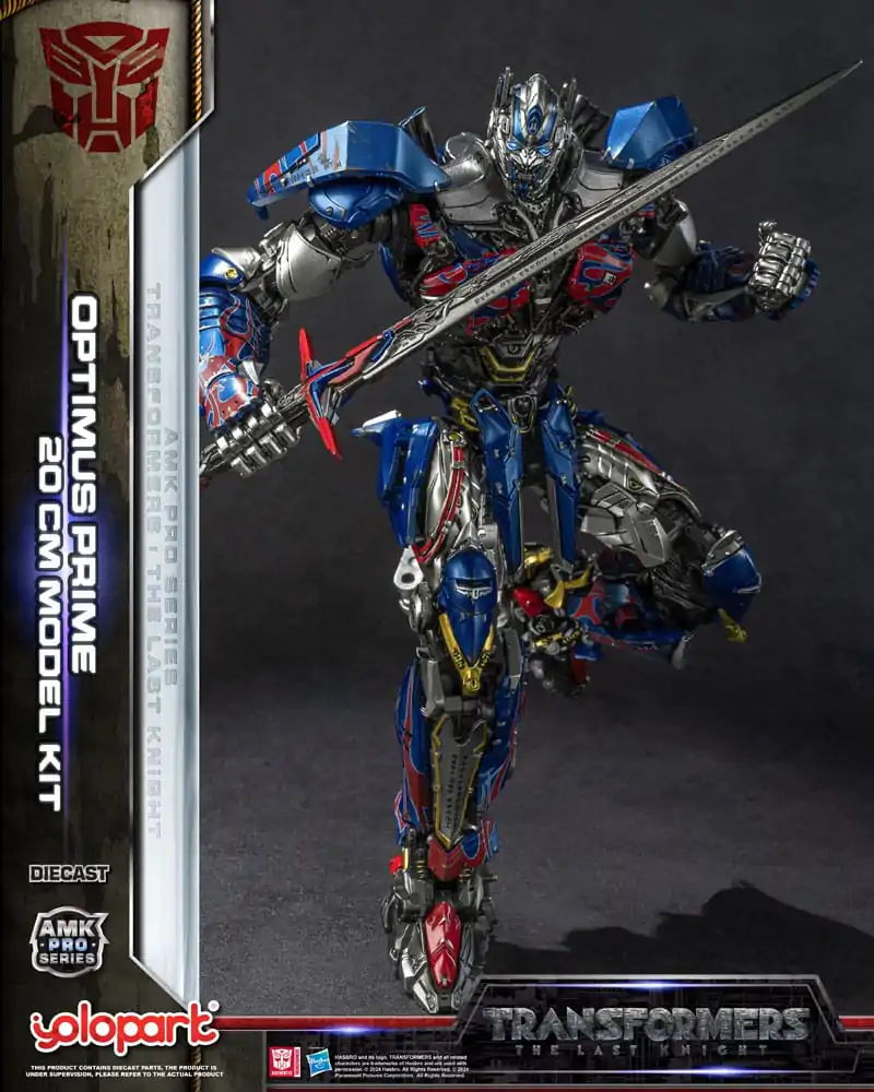 Transformers: The Last Knight AMK Pro Series plastični model komplet Optimus Prime (Oversea verzija) 20 cm fotografija proizvoda