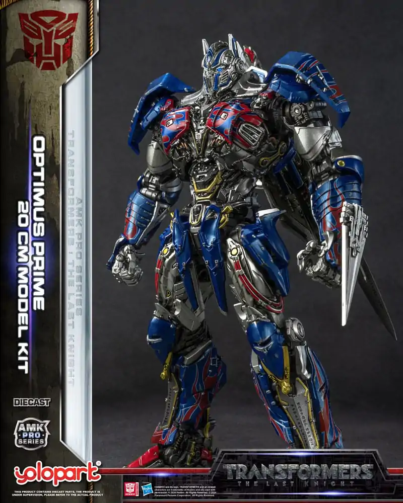 Transformers: The Last Knight AMK Pro Series plastični model komplet Optimus Prime (Oversea verzija) 20 cm fotografija proizvoda