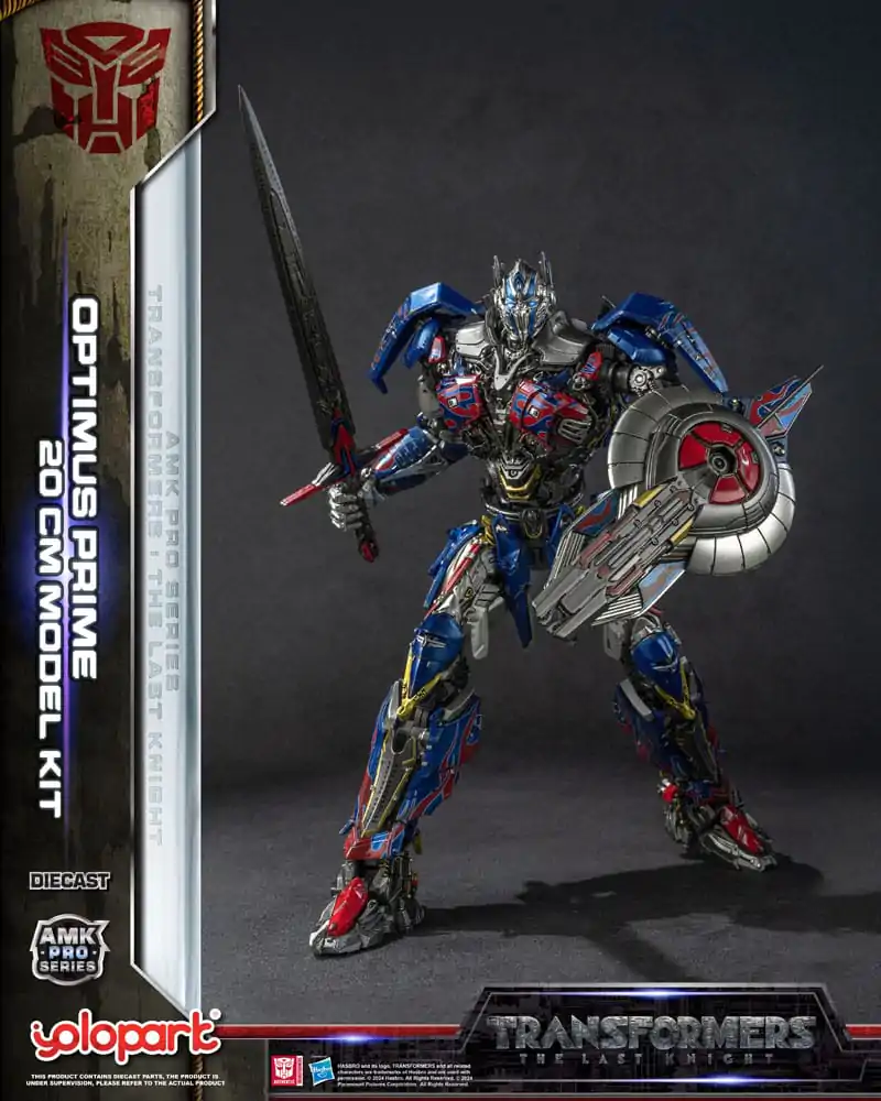 Transformers: The Last Knight AMK Pro Series plastični model komplet Optimus Prime (Oversea verzija) 20 cm fotografija proizvoda