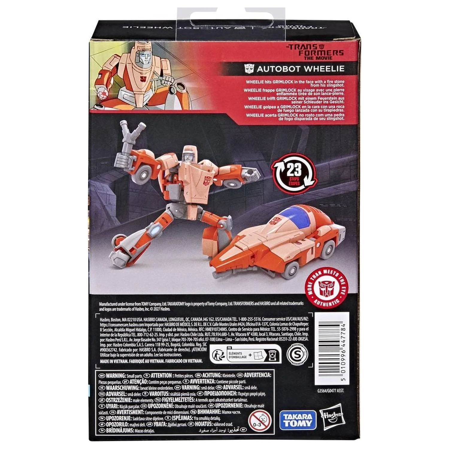 Transformers The Movie Autobot Wheelie figura 11,4 cm fotografija proizvoda