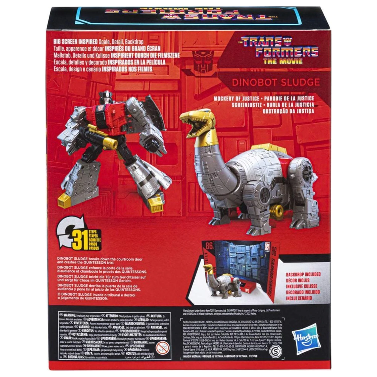 Transformers The Movie Dinobot Sludge figura 21,5 cm fotografija proizvoda