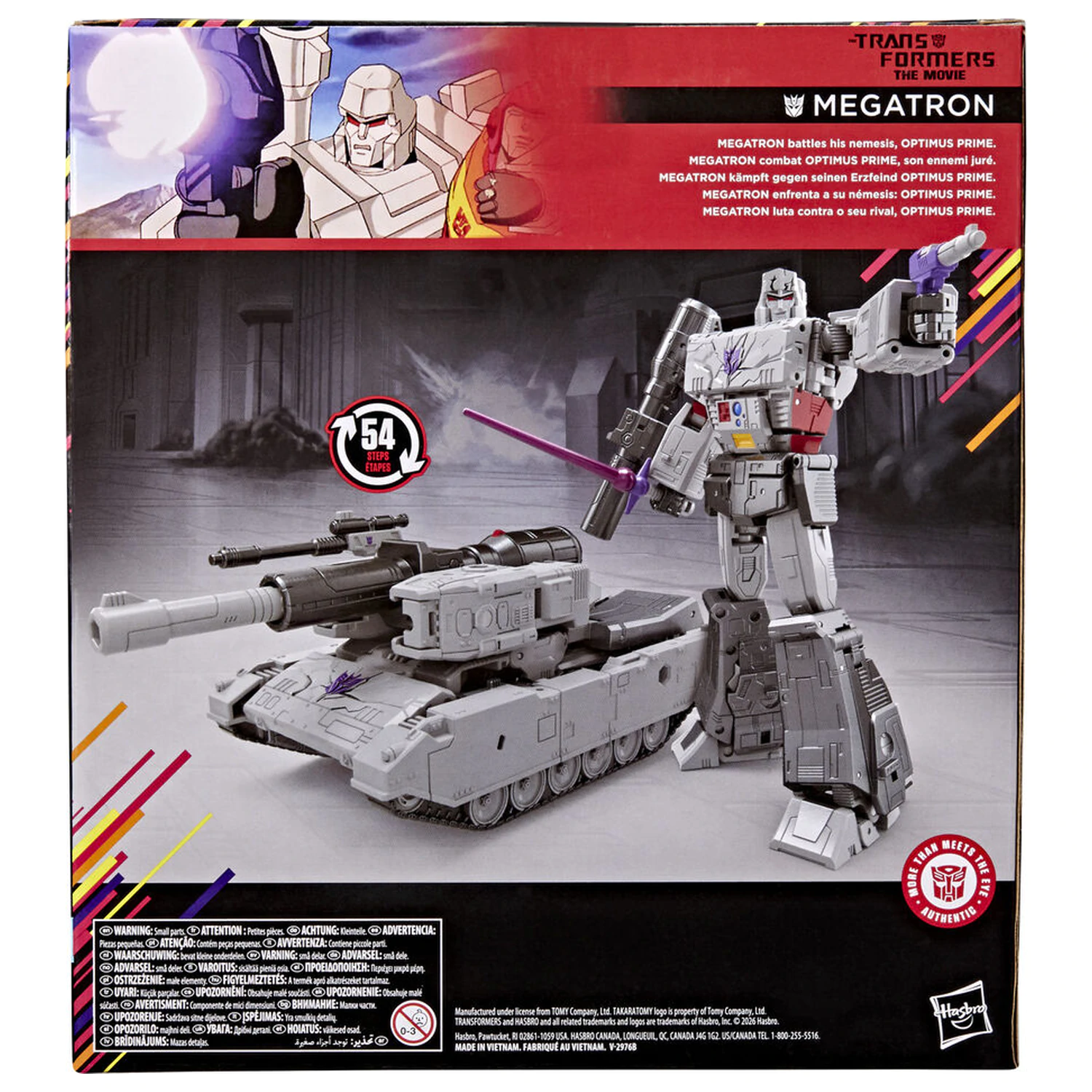 Transformers The Movie Studio Series One Shall Stand Megatron figura 21,5 cm fotografija proizvoda
