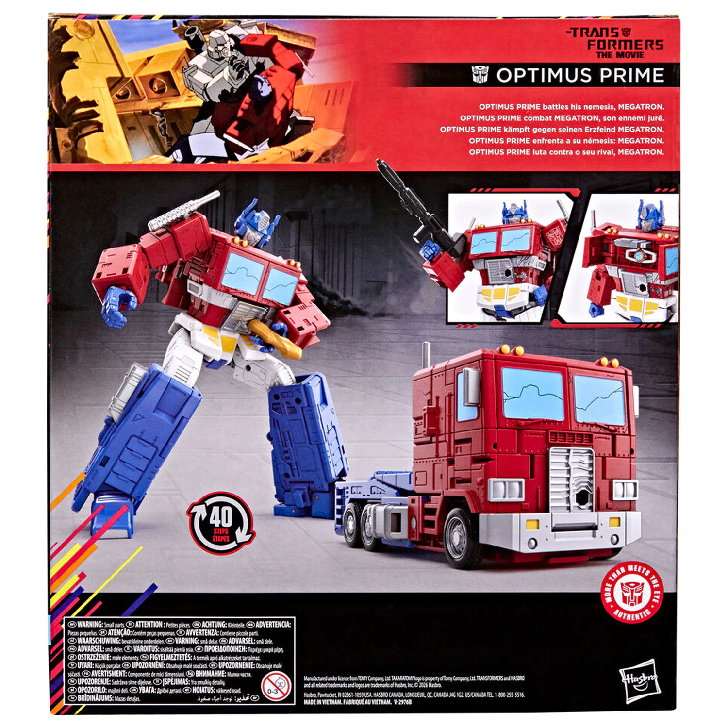 Transformers The Movie Studio Series One Shall Stand Optimus Prime figura 18 cm fotografija proizvoda