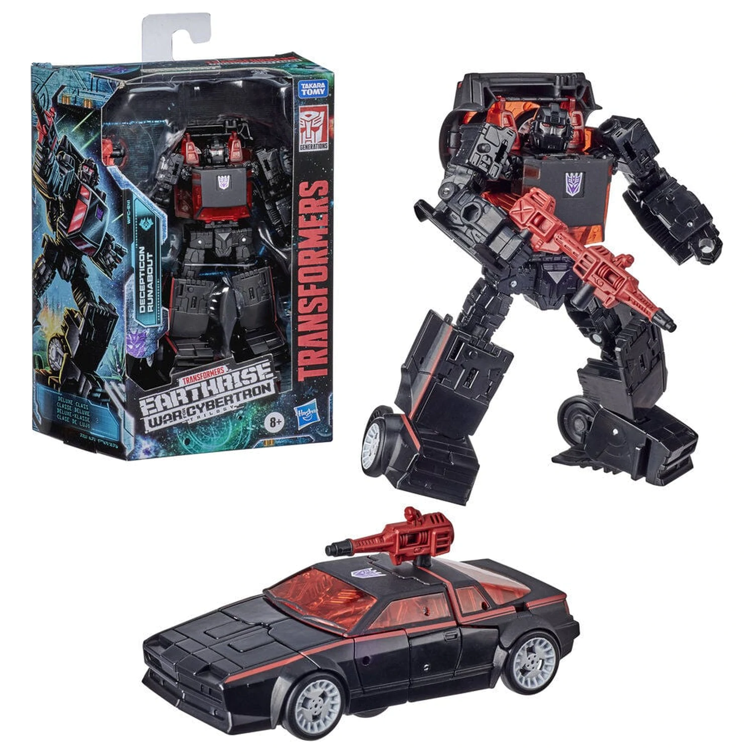 Transformers - Transformers Earthrise War For Cybertron Trilogy Decepticon Ronabout figura 14 cm fotografija proizvoda
