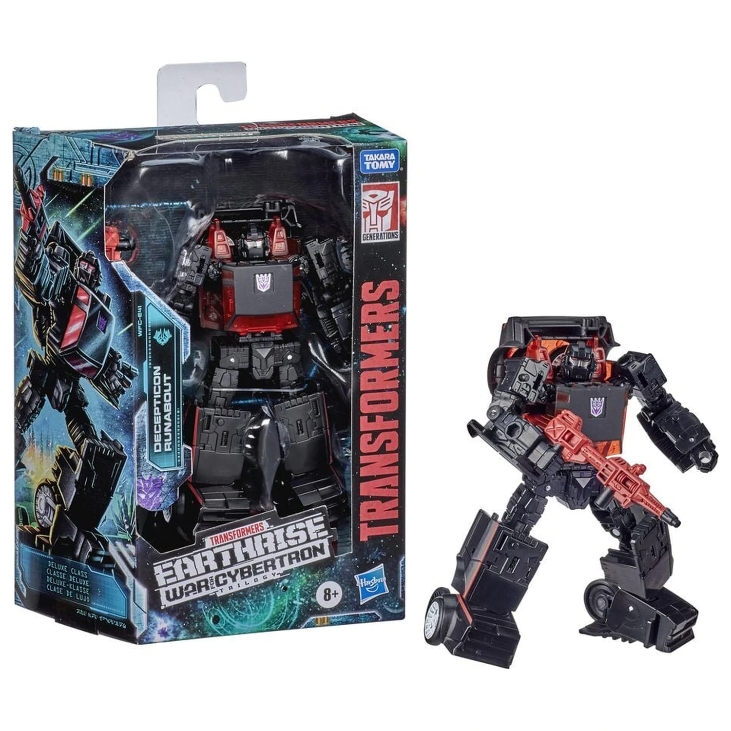 Transformers - Transformers Earthrise War For Cybertron Trilogy Decepticon Ronabout figura 14 cm fotografija proizvoda