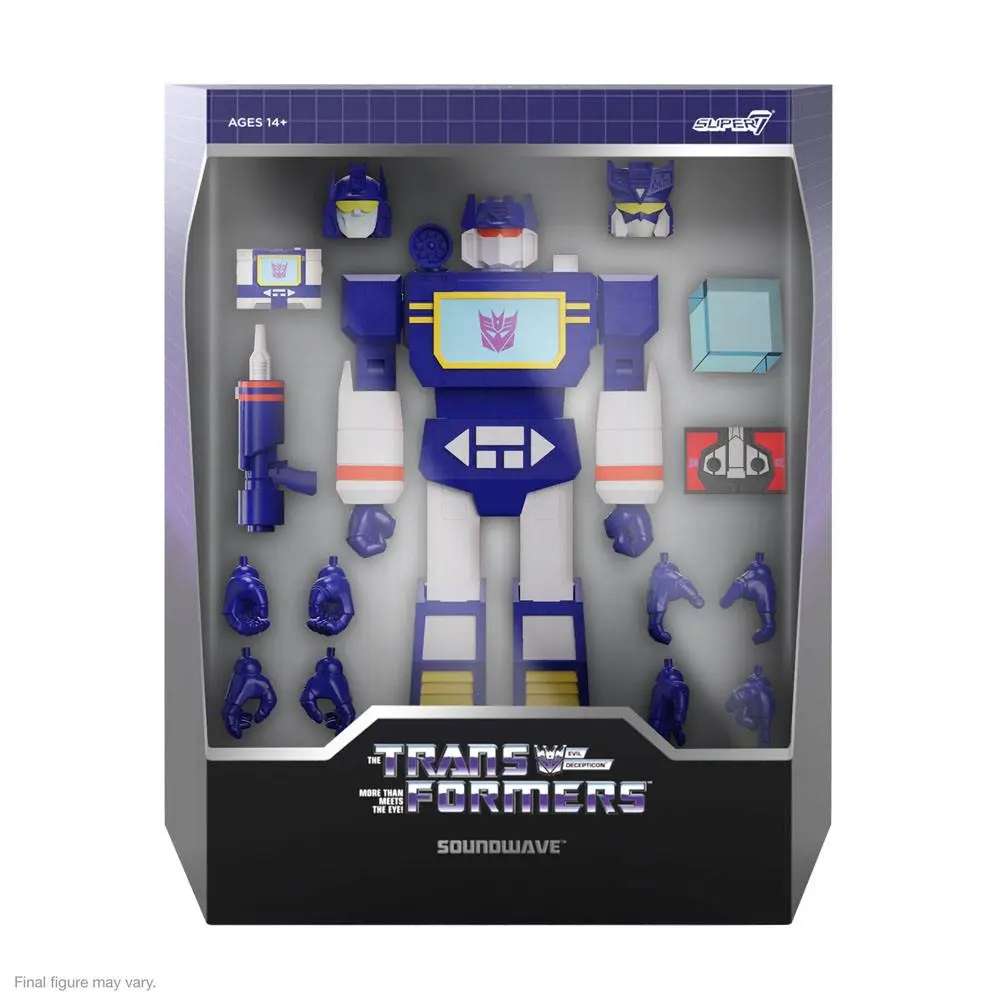 Transformers Ultimates akcijska figura Soundwave G1 18 cm fotografija proizvoda