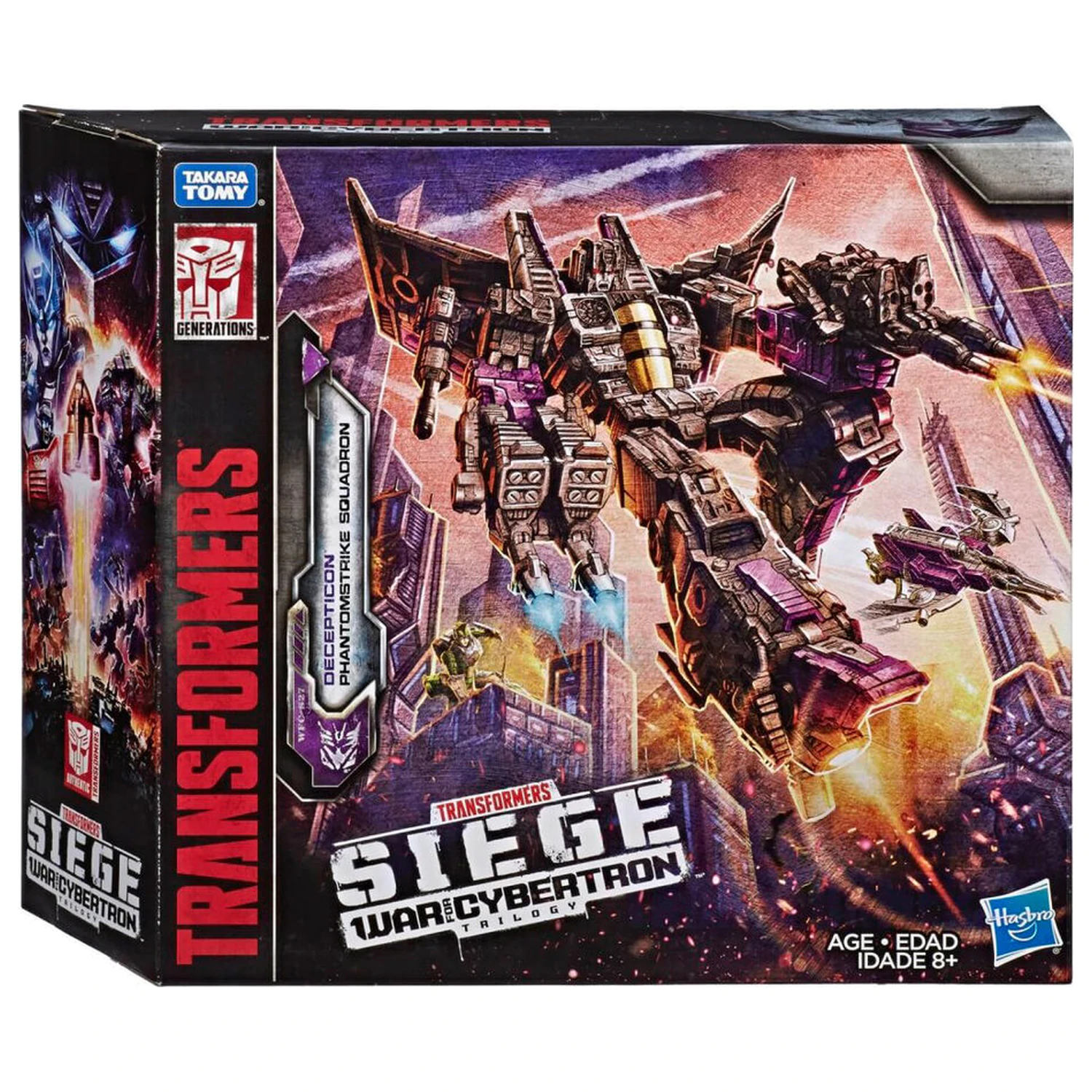 Transformers War For Cybertron Decepticon Phantomstrike Squadron figura 20cm fotografija proizvoda