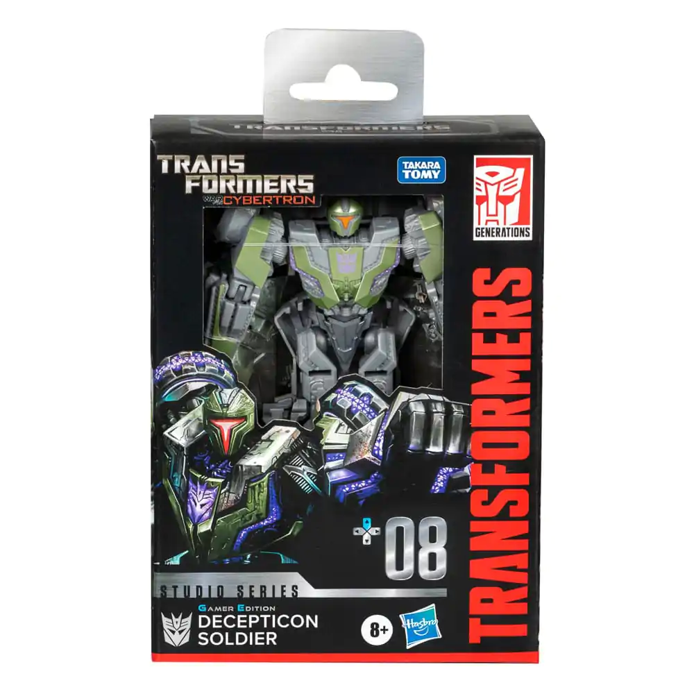 Transformers: War for Cybertron Studio Series Deluxe Class akcijska figura Gamer Edition Sideswipe 11 cm fotografija proizvoda