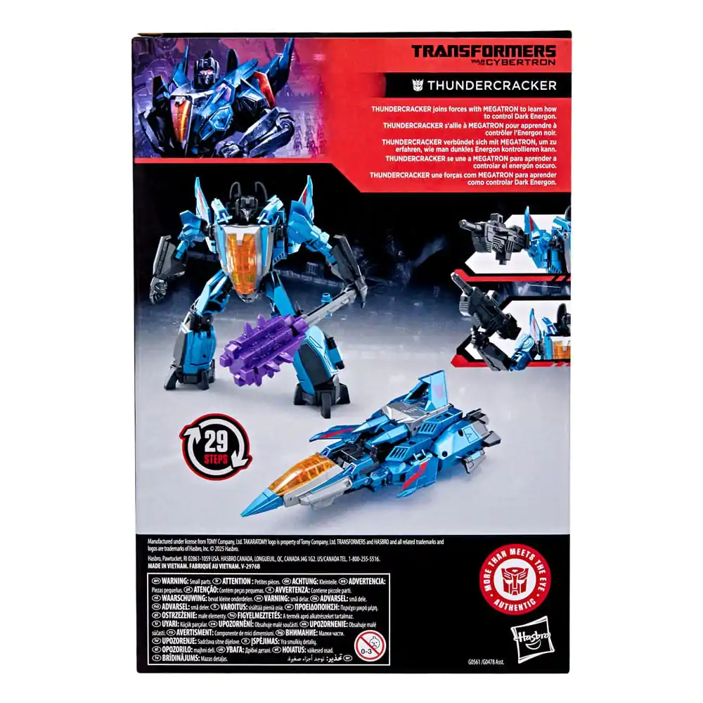 Transformers: War for Cybertron Studio Series Voyager Class Akcijska figura Thundercracker 16 cm fotografija proizvoda