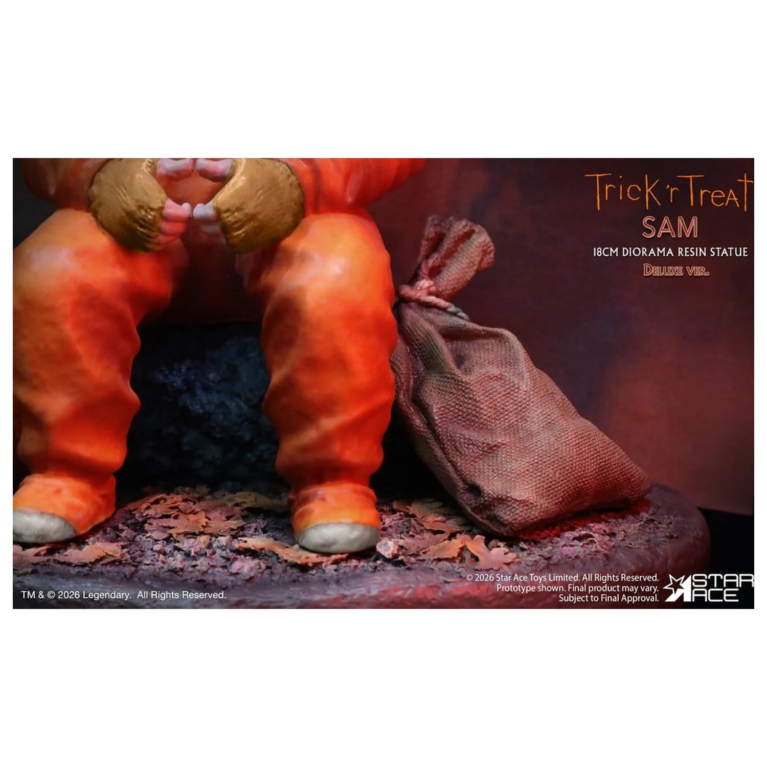 Trick R Treat Diorama kip od smole Sam DX 18 cm fotografija proizvoda