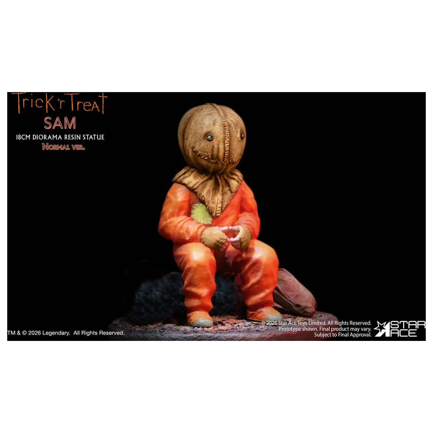 Trick R Treat Diorama kip od smole Sam NX 18 cm fotografija proizvoda