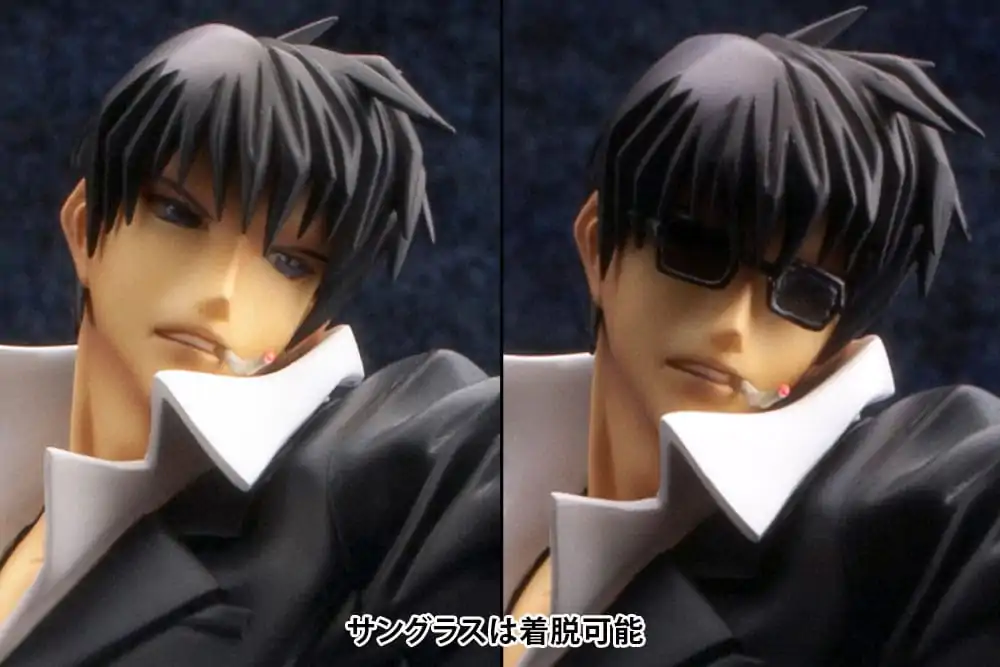 Trigun Badlands Rumble ARTFX J Kip 1/8 Nicholas D. Wolfwood Renewal Package Verzija 20 cm fotografija proizvoda