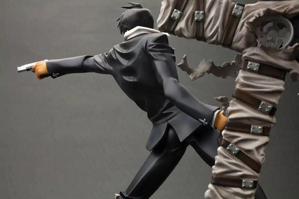 Trigun Badlands Rumble ARTFX J Kip 1/8 Nicholas D. Wolfwood Renewal Package Verzija 20 cm fotografija proizvoda