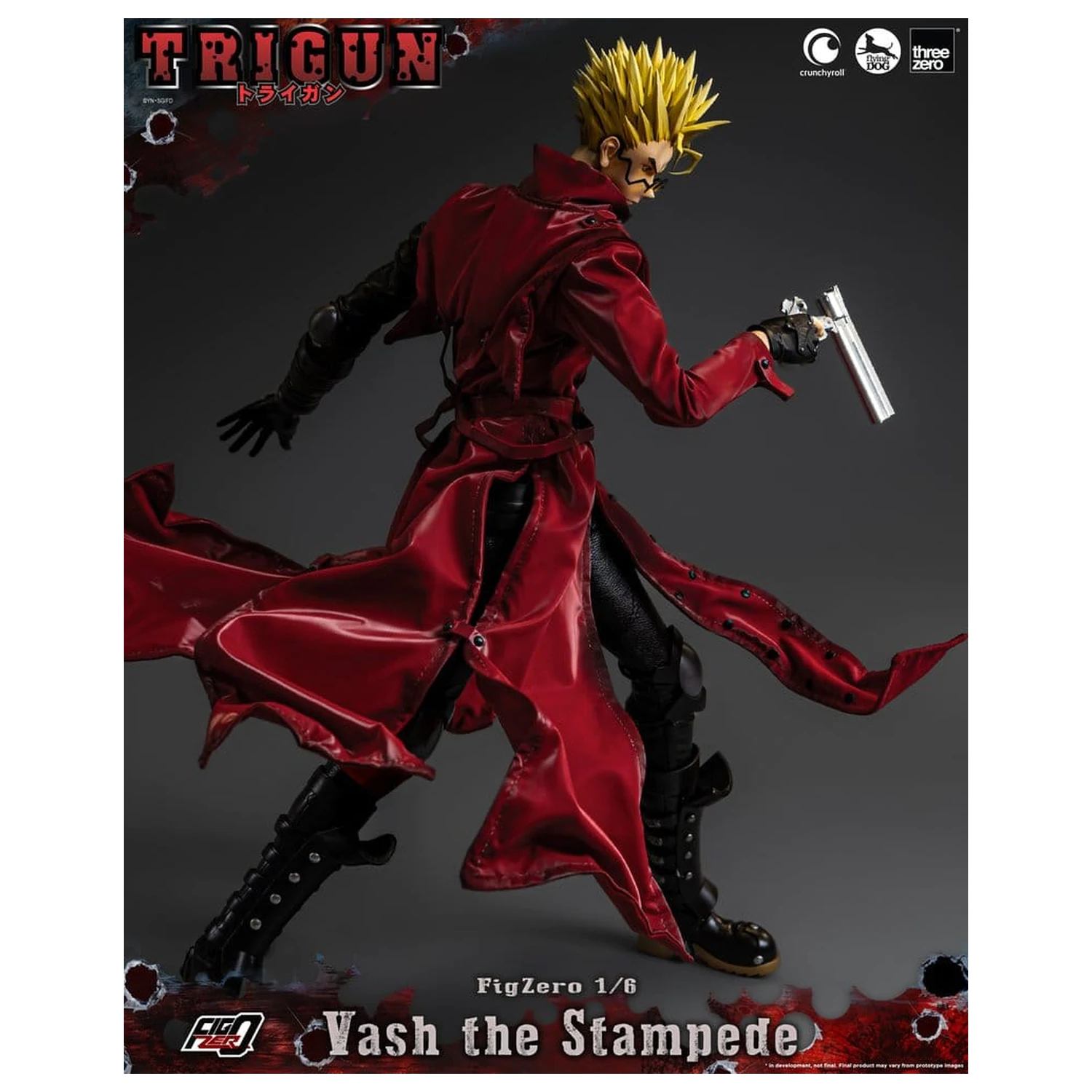 Trigun FigZero Akcijska figura 1/6 Vash the Stampede 31 cm fotografija proizvoda