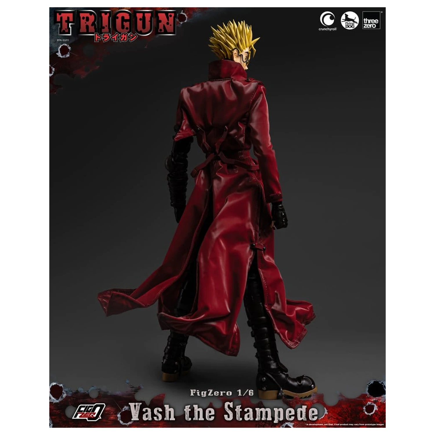 Trigun FigZero Akcijska figura 1/6 Vash the Stampede 31 cm fotografija proizvoda