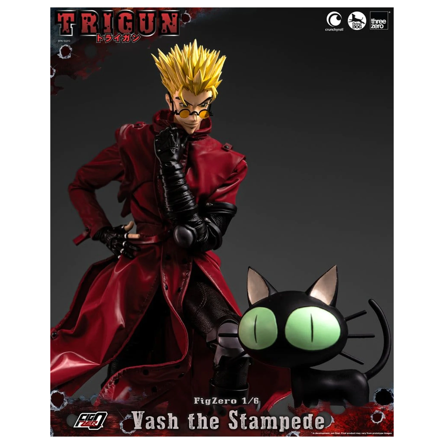 Trigun FigZero Akcijska figura 1/6 Vash the Stampede 31 cm fotografija proizvoda