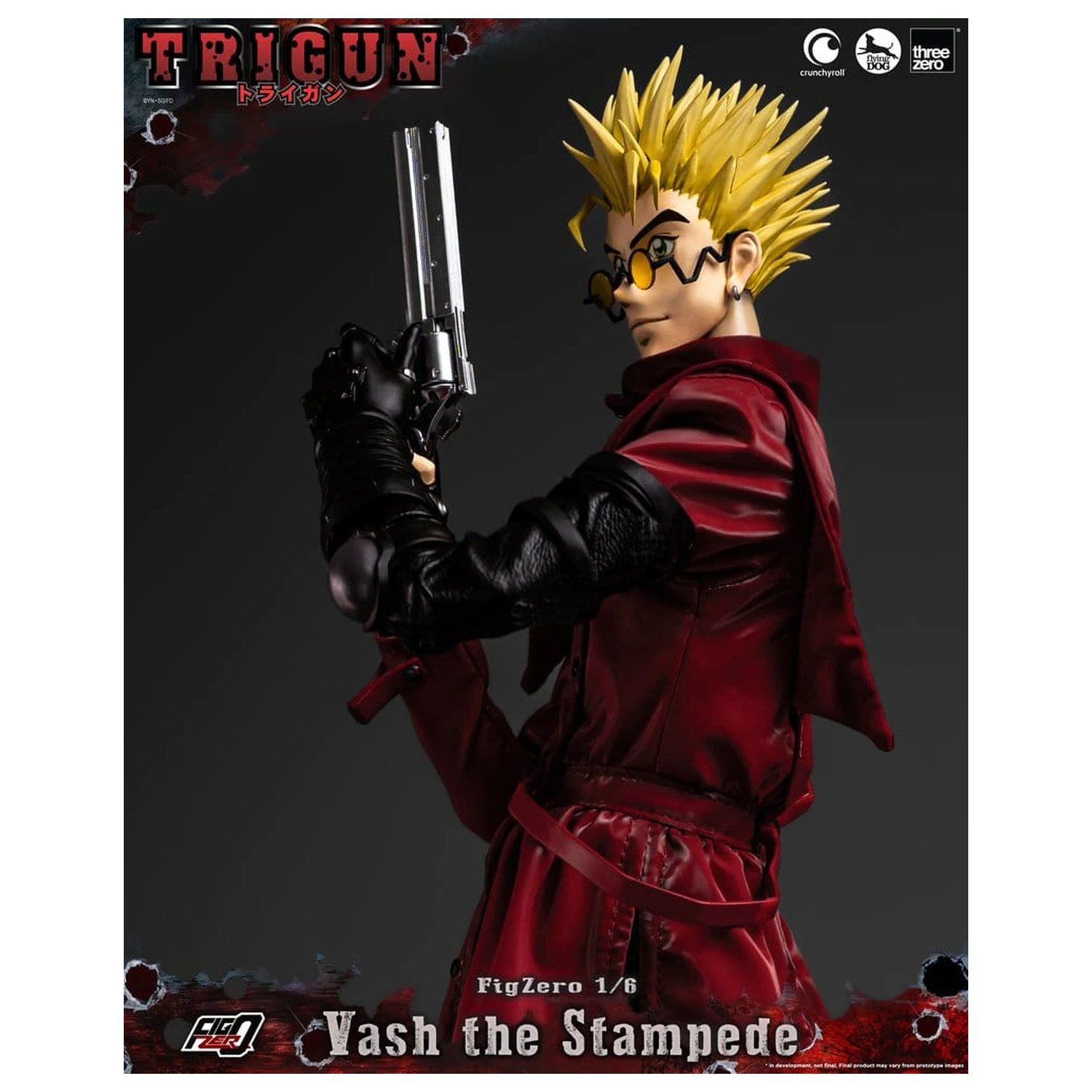 Trigun FigZero Akcijska figura 1/6 Vash the Stampede 31 cm fotografija proizvoda