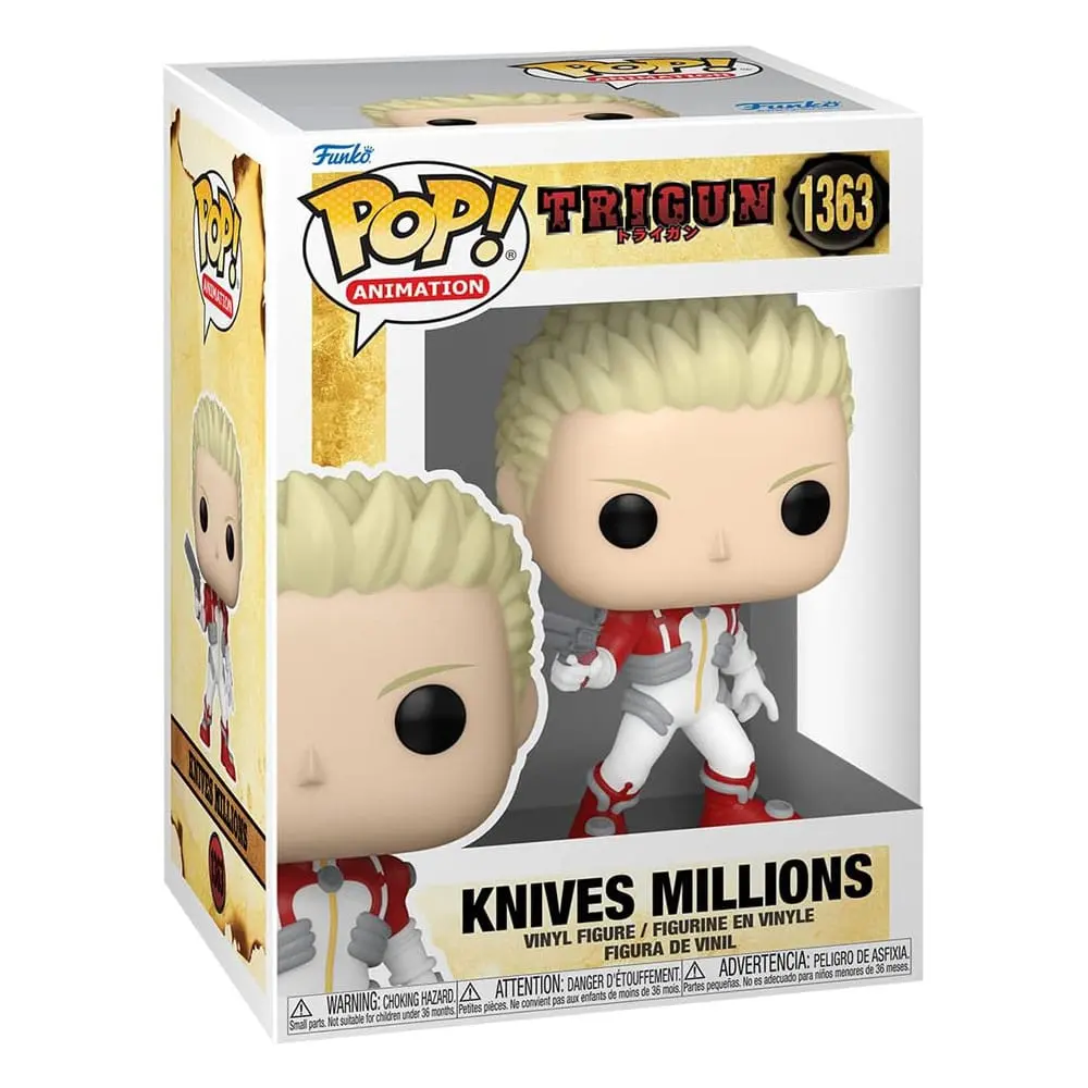 Trigun POP! Television Vinyl Figura Knives 9 cm fotografija proizvoda