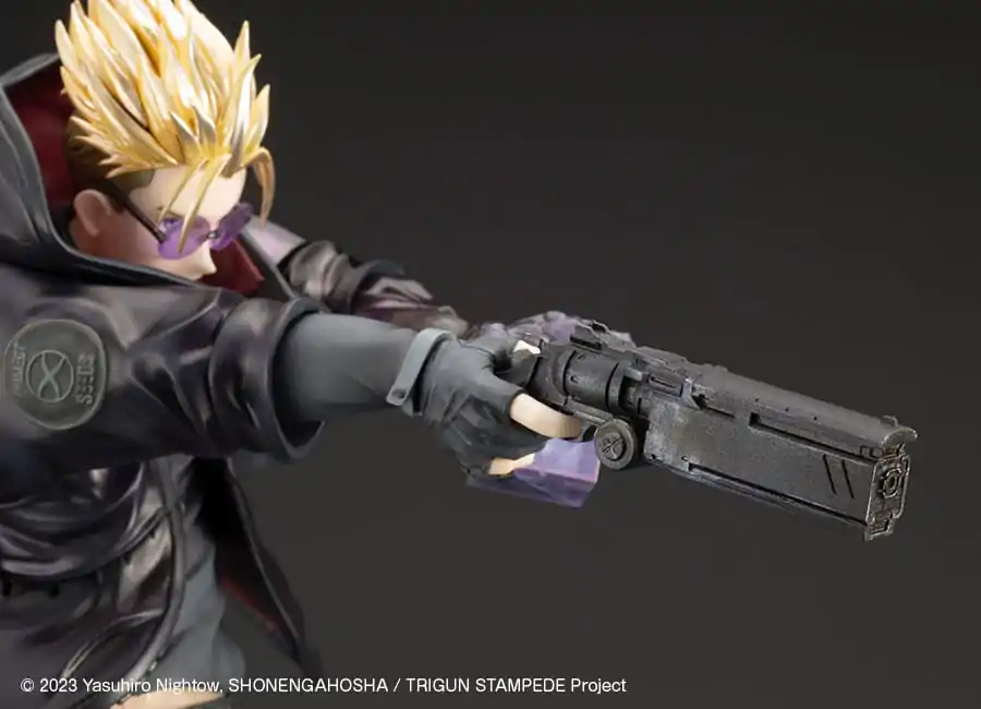 Trigun Stampede ARTFXJ kip 1/8 Vash the Stampede The Gunman in Black Ver. 22 cm fotografija proizvoda