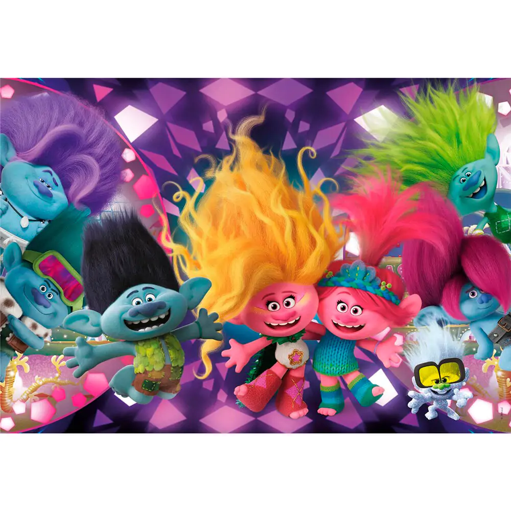 Trolls puzzle 104 komada fotografija proizvoda