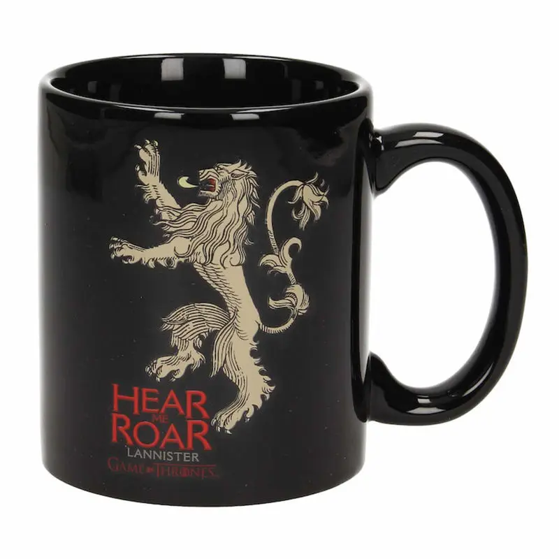 Game of Thrones Lannister Hear Me Roar šalica fotografija proizvoda