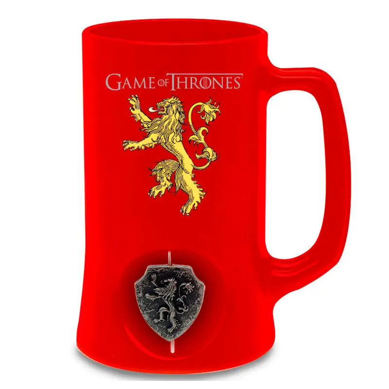 Game of Thrones logo 3D Lannister vrč fotografija proizvoda