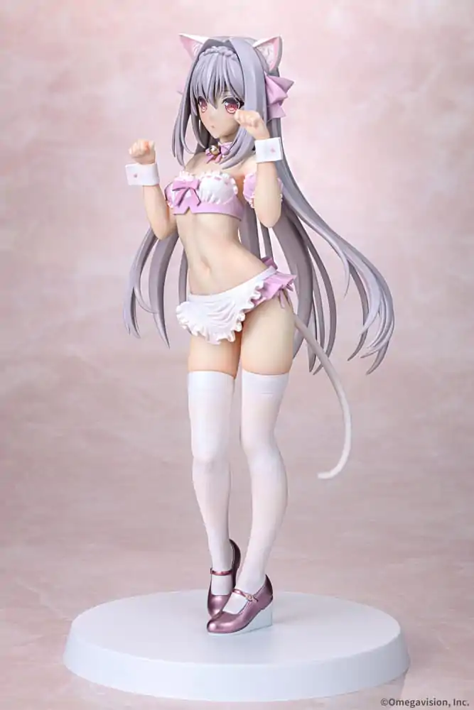 Tsuki ni Yorisou Otome no Sahou PVC Kip 1/6 Luna Sakurakouji Cat Maid Sakura Color Ver. 26 cm fotografija proizvoda