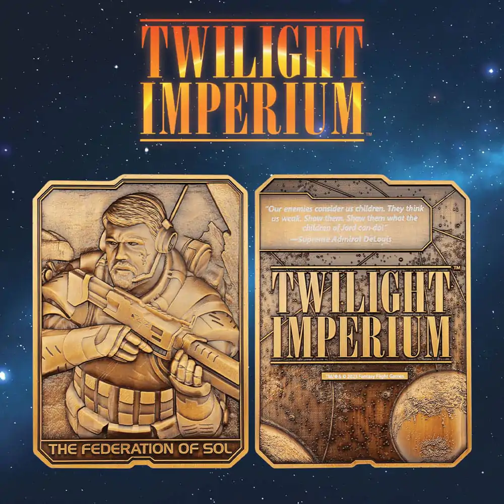 Twilight Imperium Ingot The Federation of Sol Limited Edition - poluga fotografija proizvoda